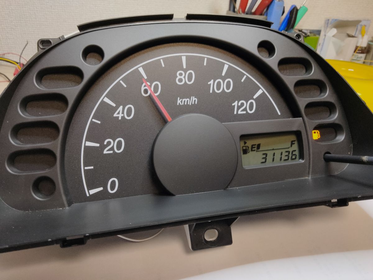 キャリイ　DA63T 　後期タイプのメーター故障依頼