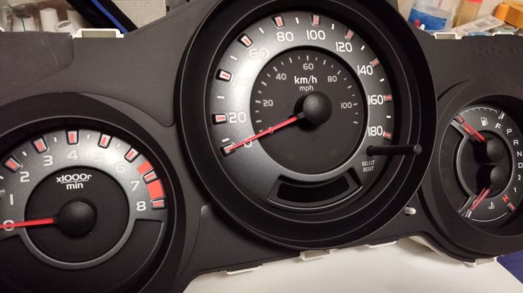 エレメント　YH2　メーターの修理です