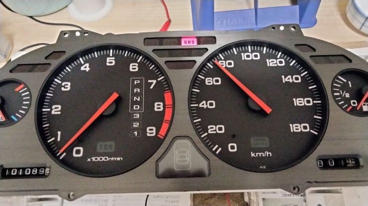 NSX NA1 スピードメーターの動作不良修理です