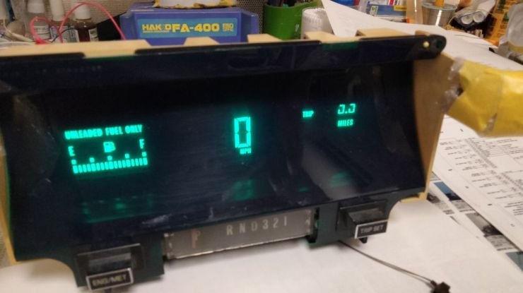 フリートウッド　オドメーターの表示不良の依頼